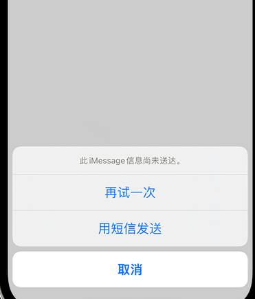 东乡apple维修iPhone上无法正常发送iMessage信息