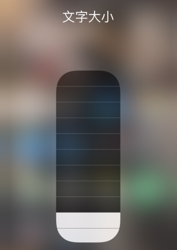 东乡苹果手机维修分享小技巧：在 iPhone 控制中心快速调节字体大小 