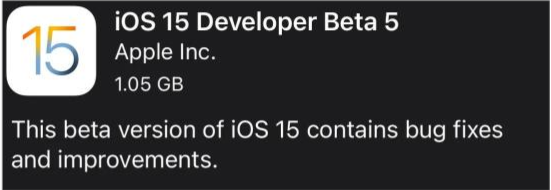 东乡苹果手机维修分享如何升级到iOS15.0 beta5 