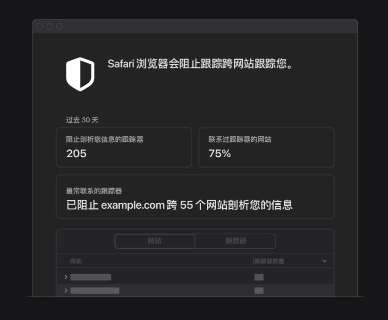 东乡苹果手机维修分享如何在 Safari 浏览器中查看和打开隐私报告 